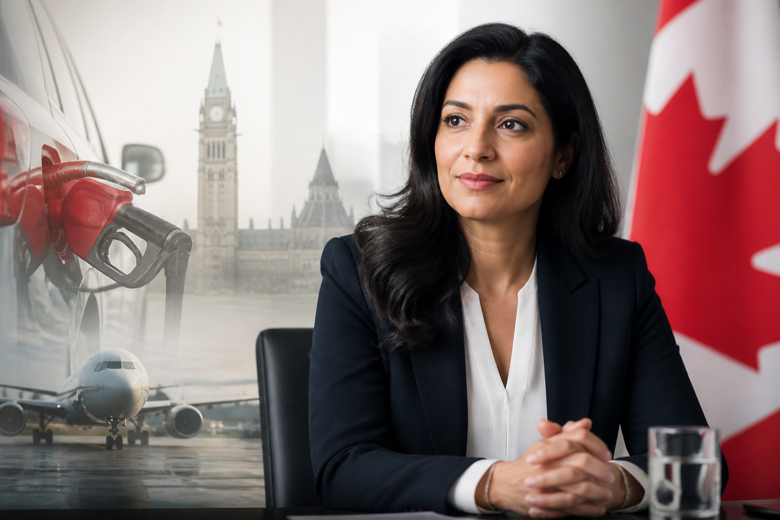Minister Metlege Diab highlights the extension of federal fuel excise tax relief on gasoline, diesel and aviation fuels for Canadians