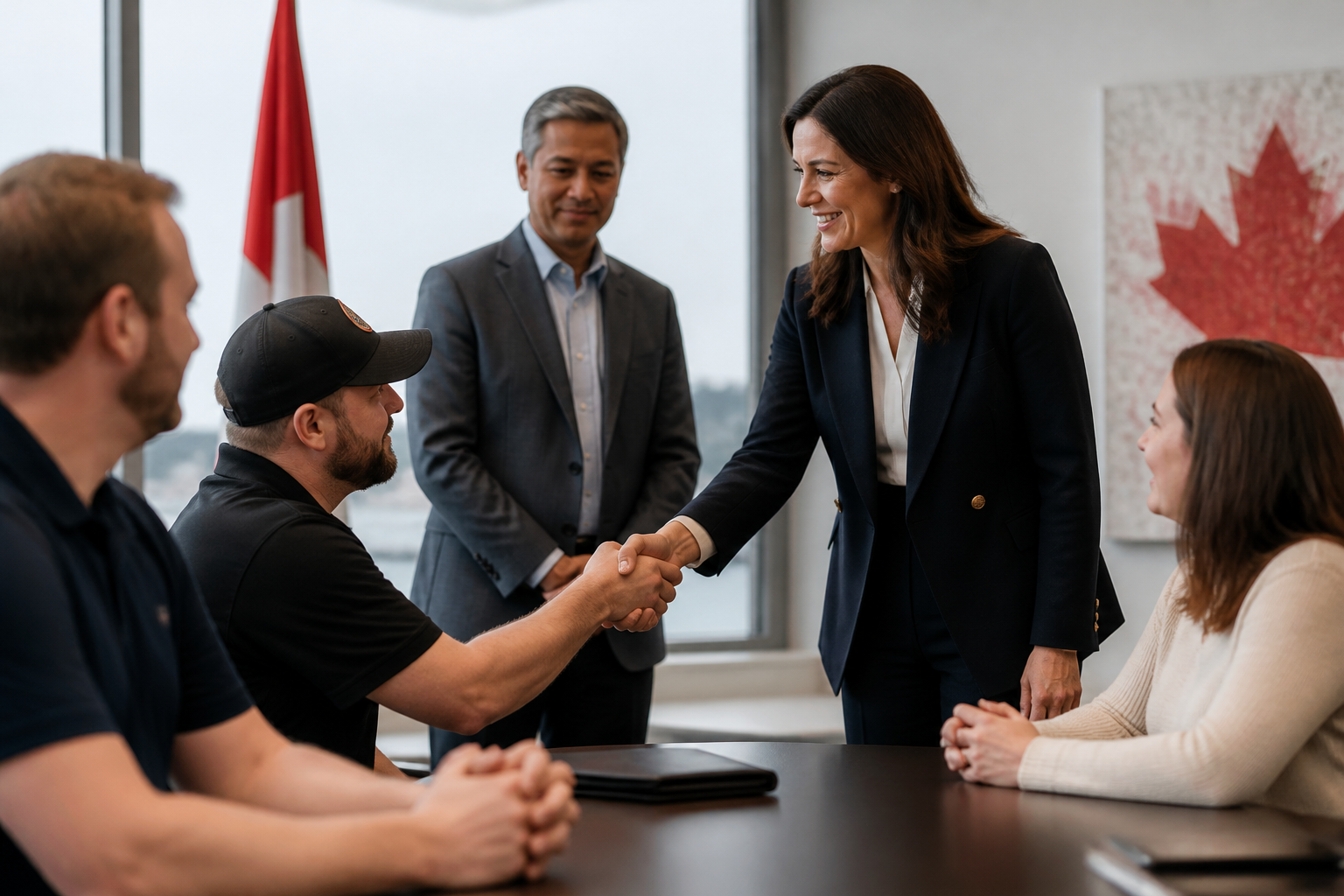 Minister's Visit to VETS Canada in Dartmouth