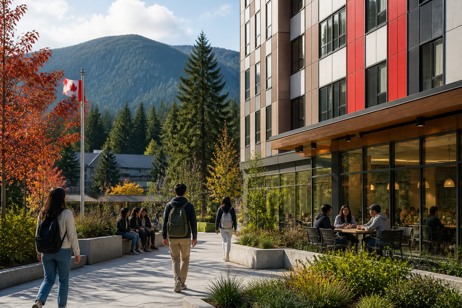 Opening first student housing at Capilano University in North Vancouver