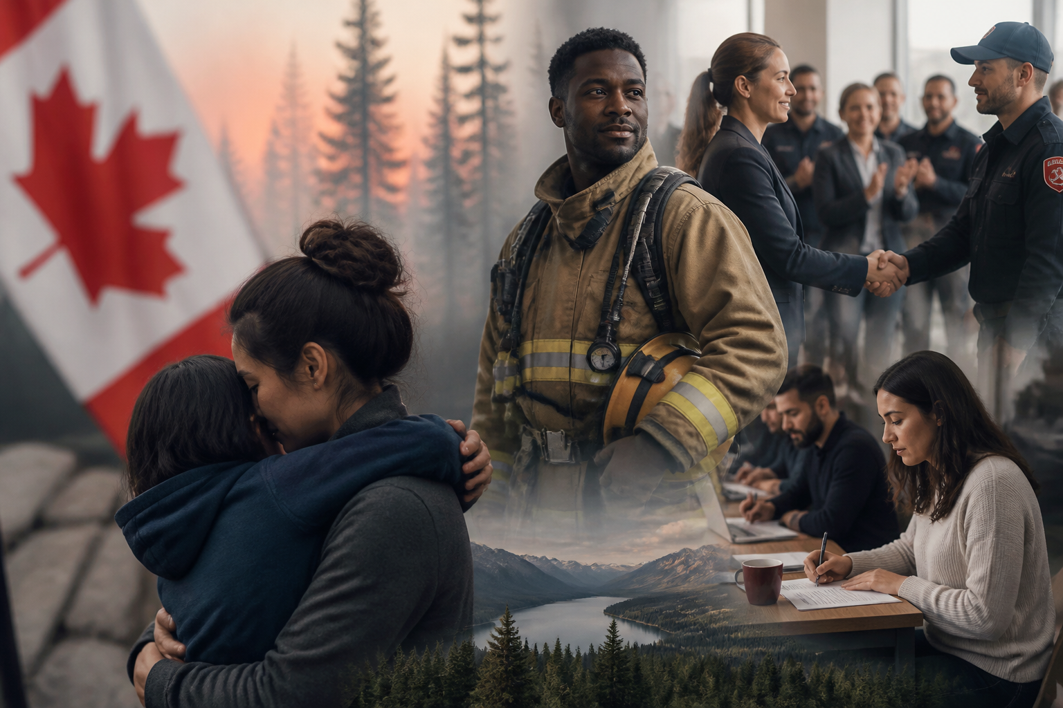 Photos From Wildfires Summary, Recognition Event