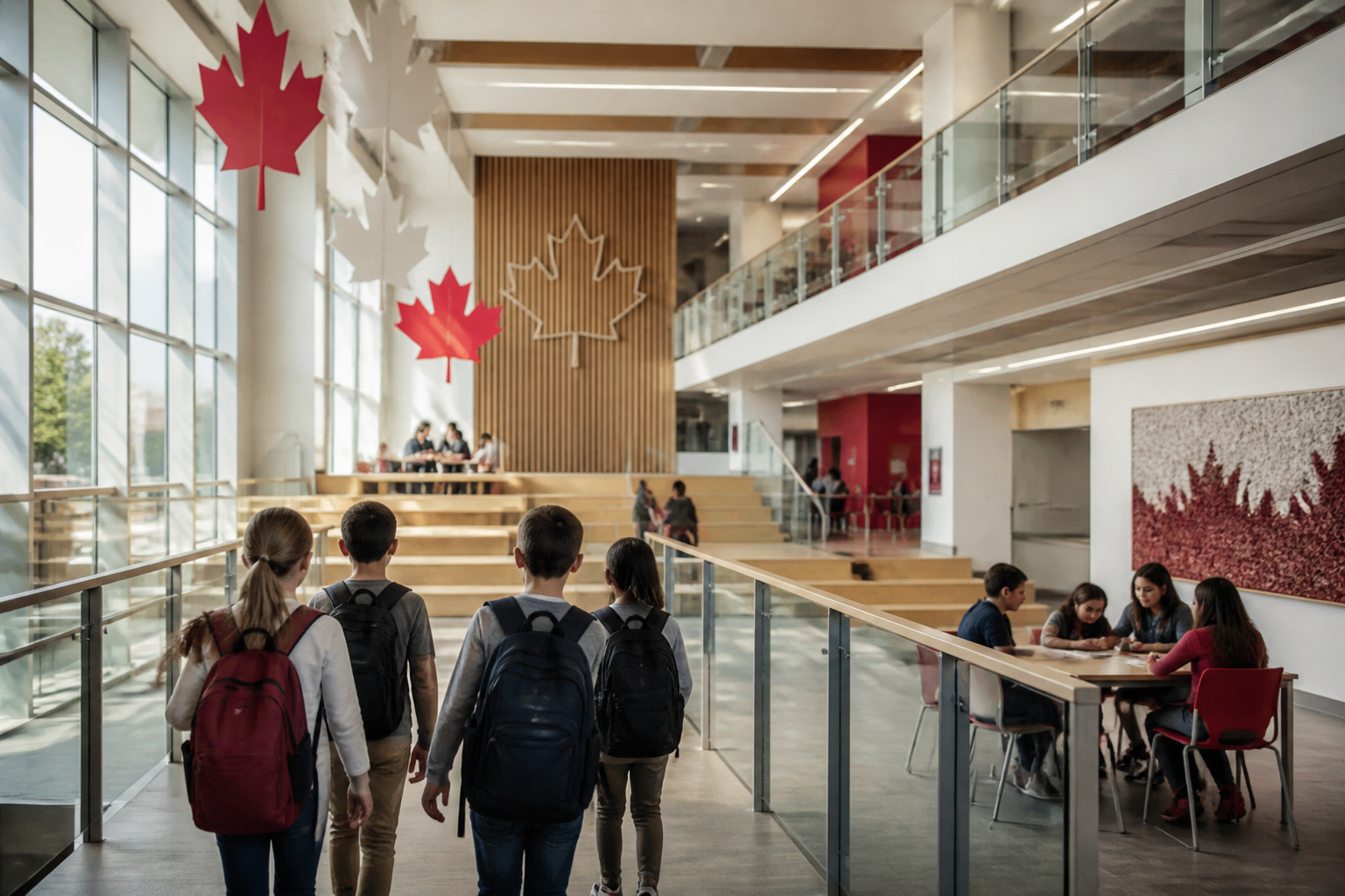 Photos of New École Baie Sainte-Marie