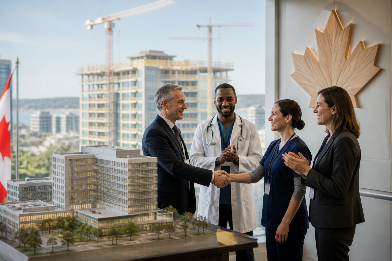 QEII Halifax Infirmary Tower Project Reaches Milestone, Wins Collaboration Award
